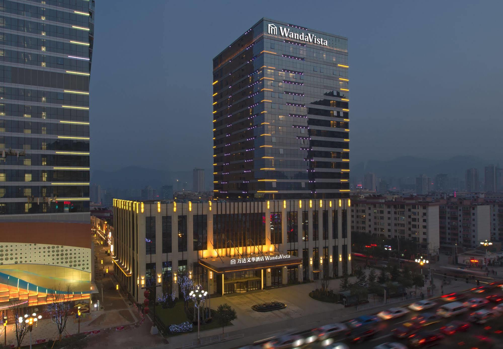 Wanda Vista Lanzhou Hotell Eksteriør bilde